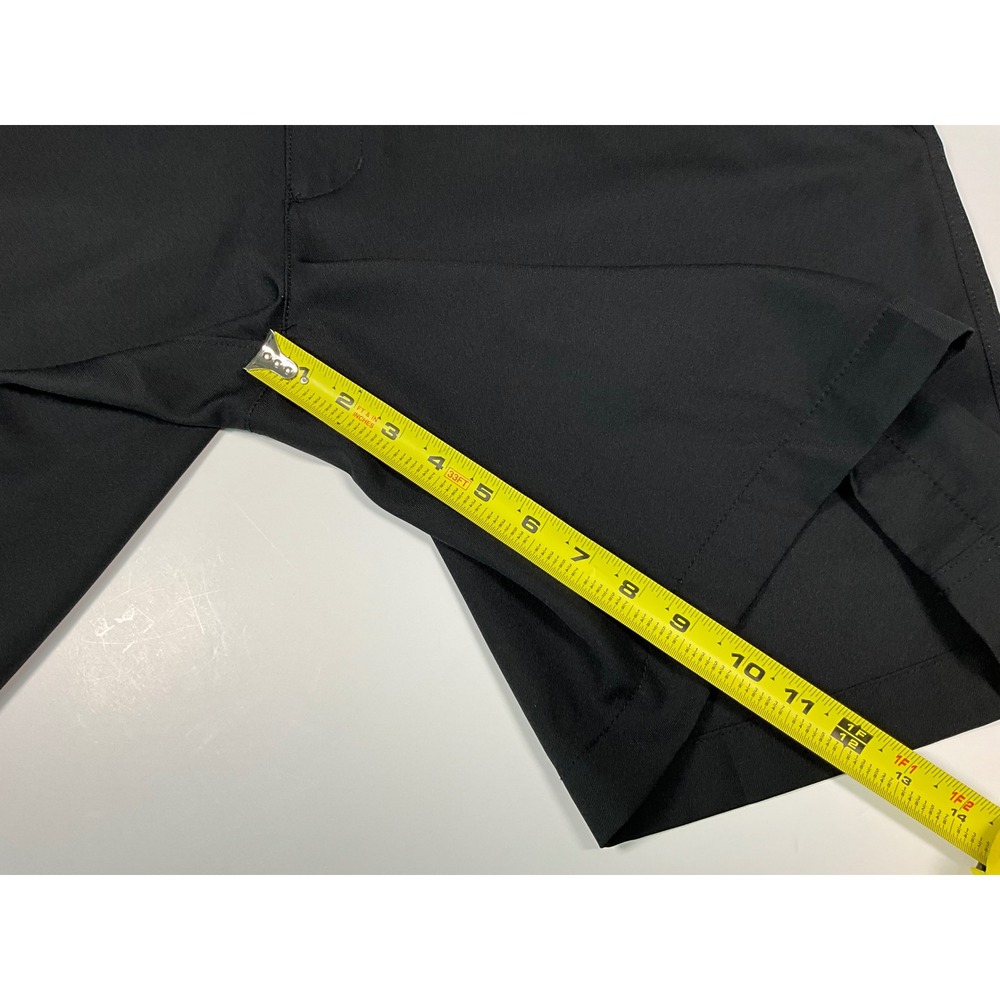 PGA Tour Mens Black Performance Golf Shorts Size 40 Flat Front - Picture 9 of 13
